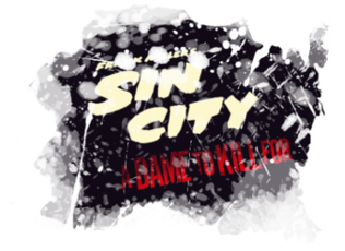 Sin City Drawing Letters