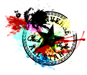 Logo de Converse All Satar en varios colores