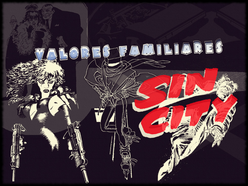 Sin City, artwork de la obra Valores Familiares