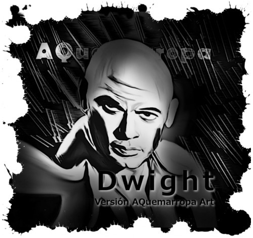 Dwight Dibujo - Versión Pequeña