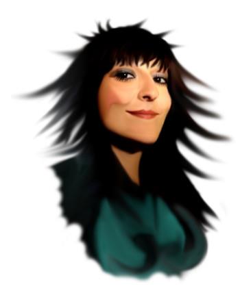 Ilustración de la cantante de Dover