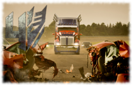 Imagen de Optimus Prime en su versión vehículo (Western Star 4900)